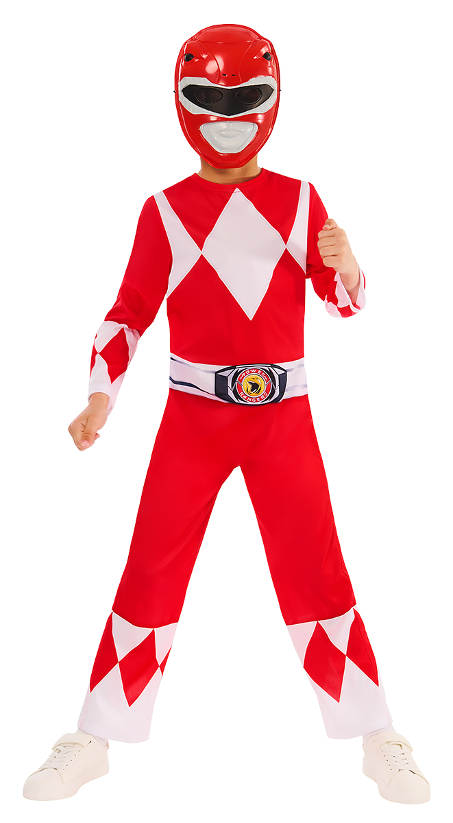 DISFRAZ POWER RANGERS ROJO MGM CL INFANTIL