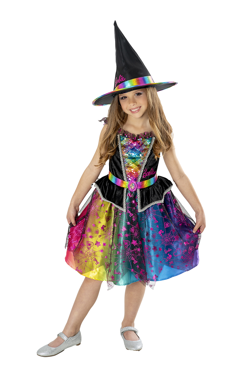 DISFRAZ BARBIE WITCH DELUXE INF