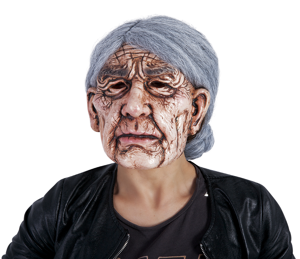 OLD WOMAN MASK