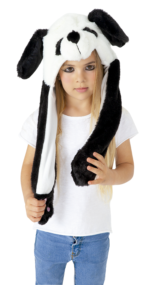 GORRO PANDA CON OREJAS MÁGICAS