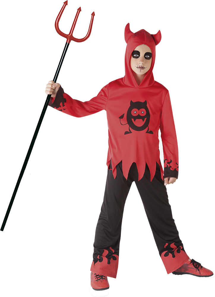 DEVIL WITH MOVING EYES COSTUME