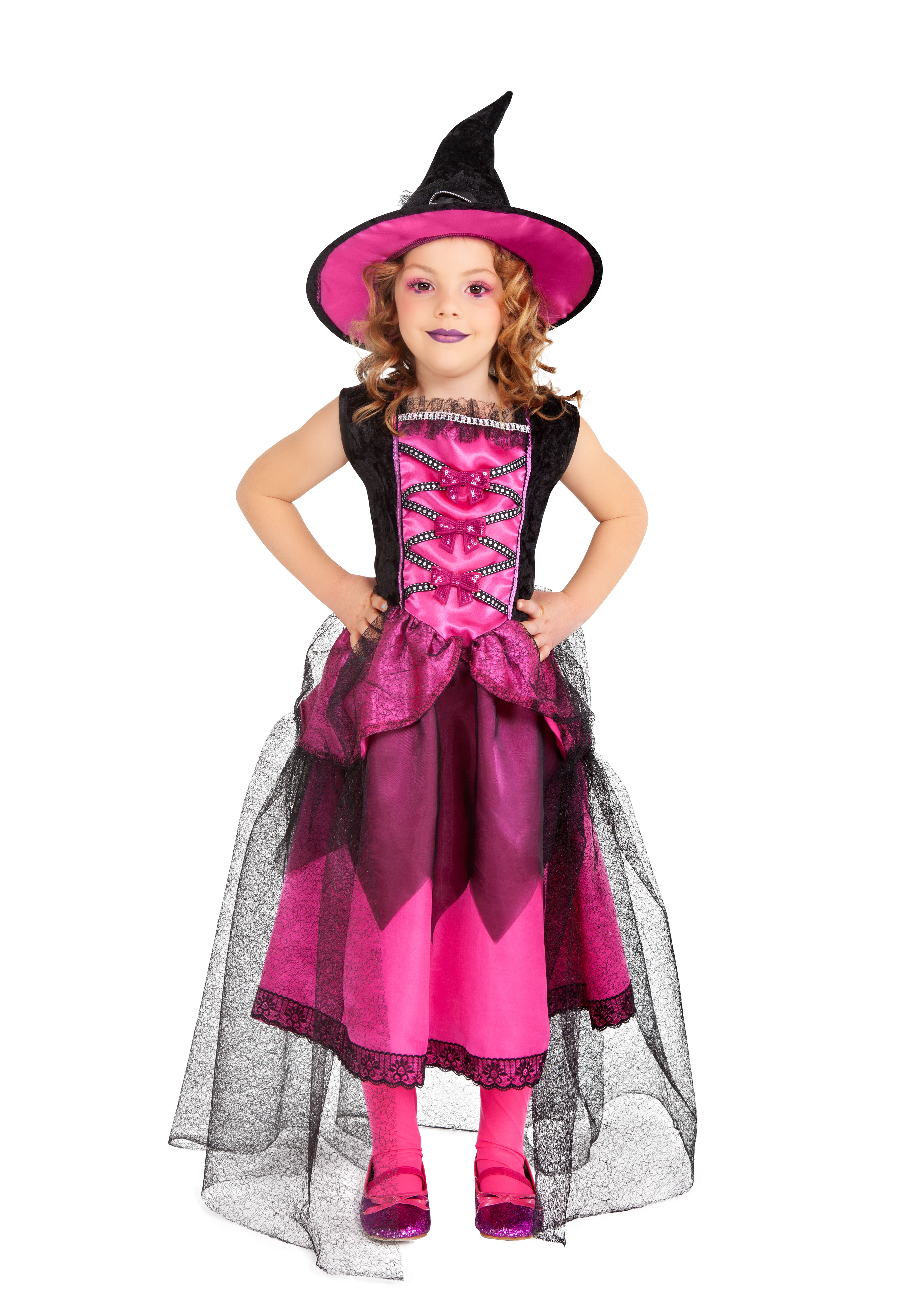 CHIC PINK WITCH COSTUME