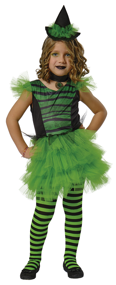 GREEN GLAMOROUS WITCH COSTUME