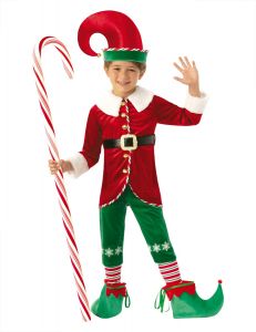 DISFRAZ ELFO BOY DELUXE INFANTIL